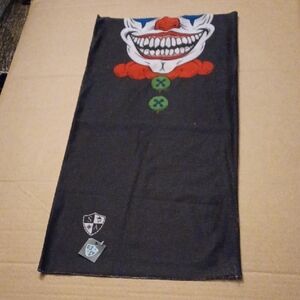 4/$40 New Clown Face Shield Bandana Or Balaclava - Multipurpose